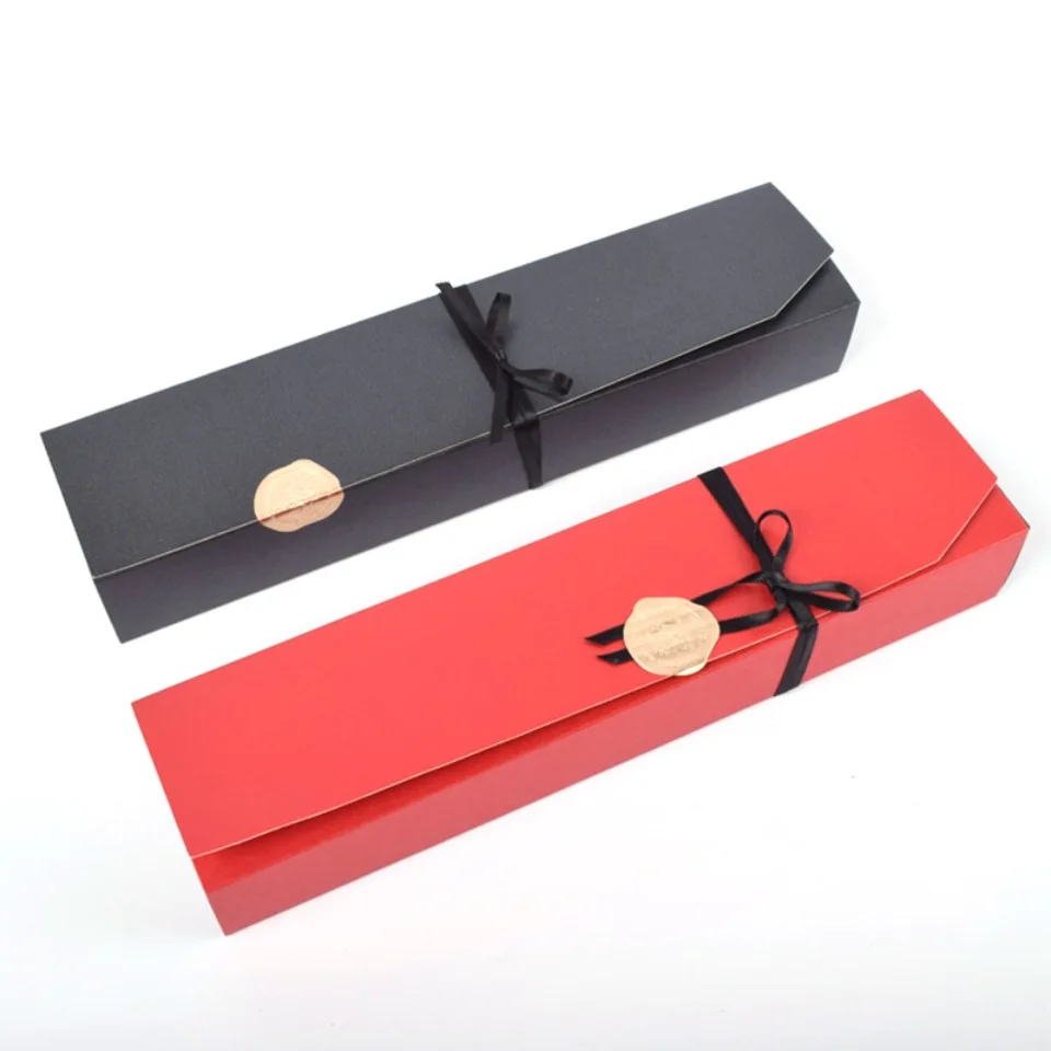 10/20/30PCS Rechteckiges Perlglanzpapier Rot Valentinstag Schokoladenpapier Box Großhandel Lange Streifen Falten Süßigkeiten Geschenkpapier – Detail 13