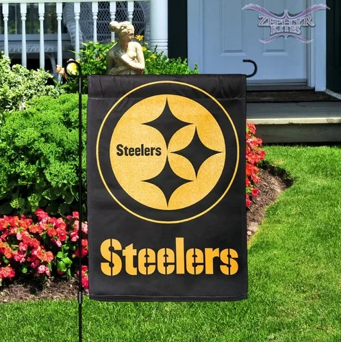 Pittsburgh Steelers garden flag double sided 12