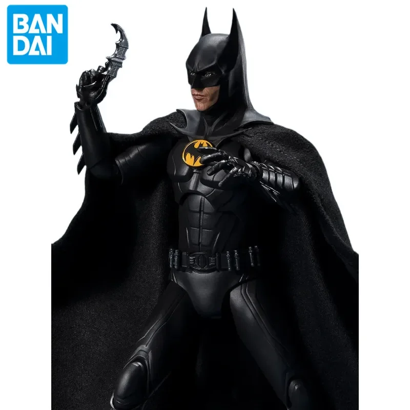 Genuine Bandai Anime Batman Flash S.H.Figuarts Children's Toy PVC Detective Comics SHF Action Figure 15.5cm Collectible Doll