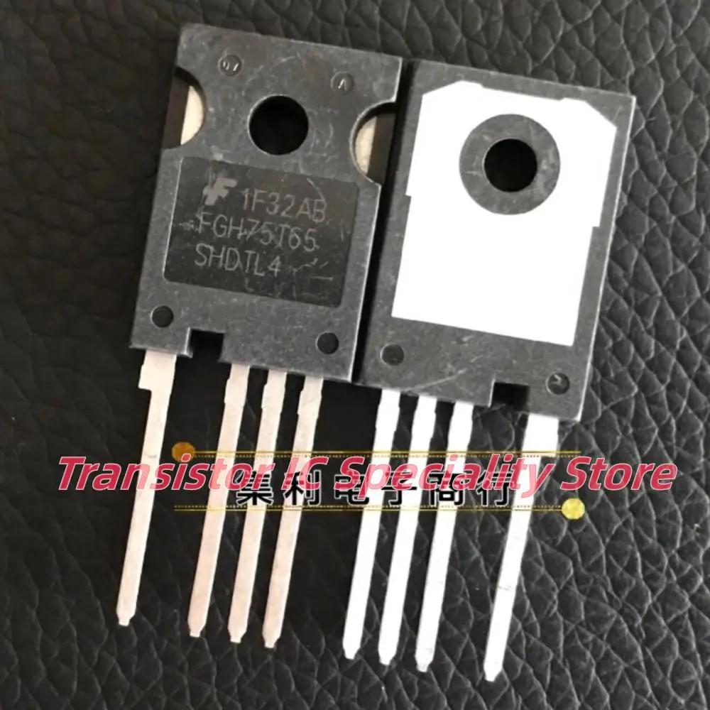 5PCS-10PCS  FGH75T65SHDTL4  FGH75T65SHD IGBT75A650V Imported  Original  Best Quality