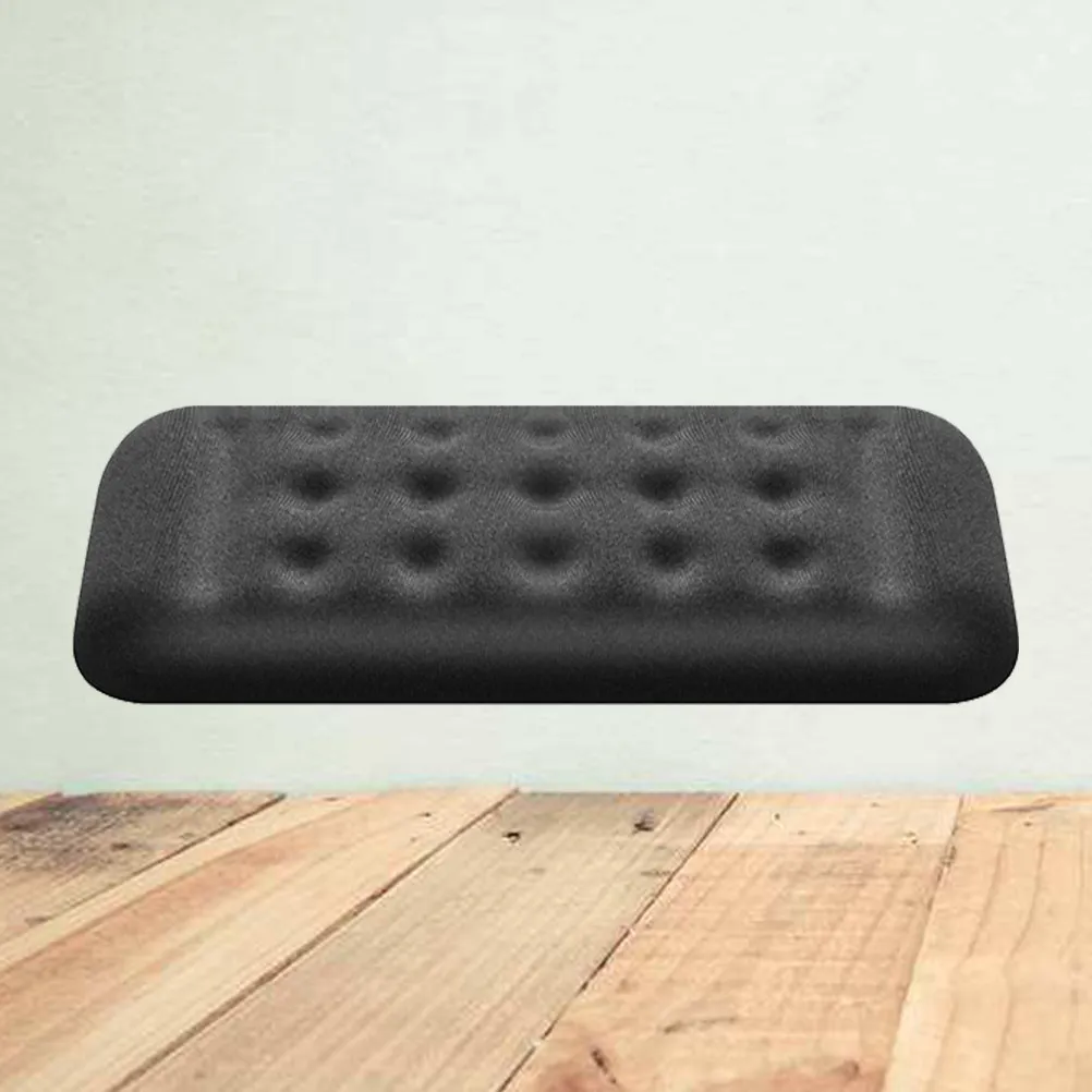 Ergonomic Memory Wrist Rest Non-Slip Keyboard Pad Black Single Hand Computer Office Foam Comfortable Pain