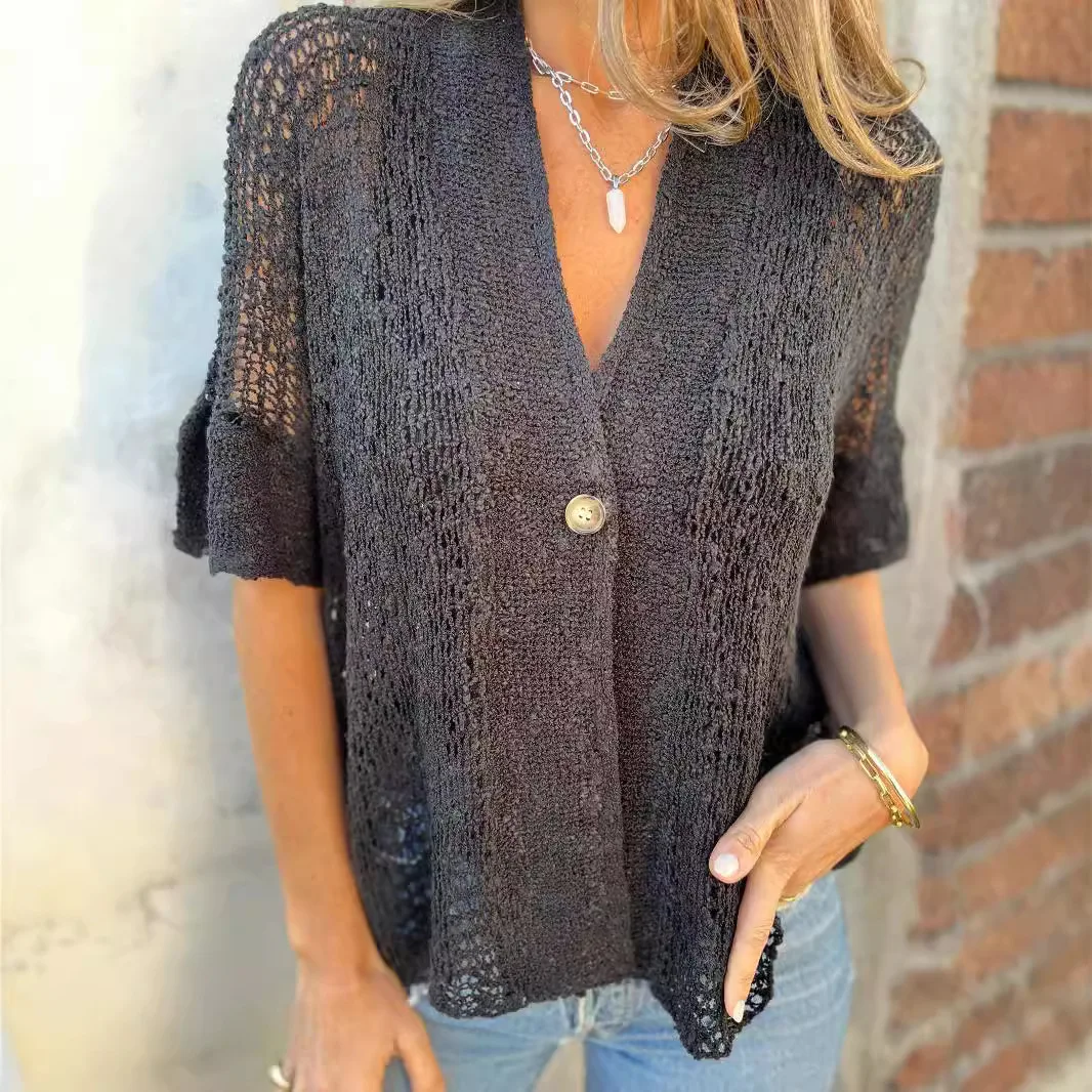 Maglieria Casual Y2k Camicetta da donna Top Abiti di moda Camicie da donna Camicette eleganti vintage Estate Streetwear Abbigliamento da donna