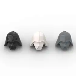 MOC 10PCS Star Warrior 19916 Helmet Building Blocks Clone Soldier Figures Headgear Vadered Trooper Toys Children Birthday Gifts