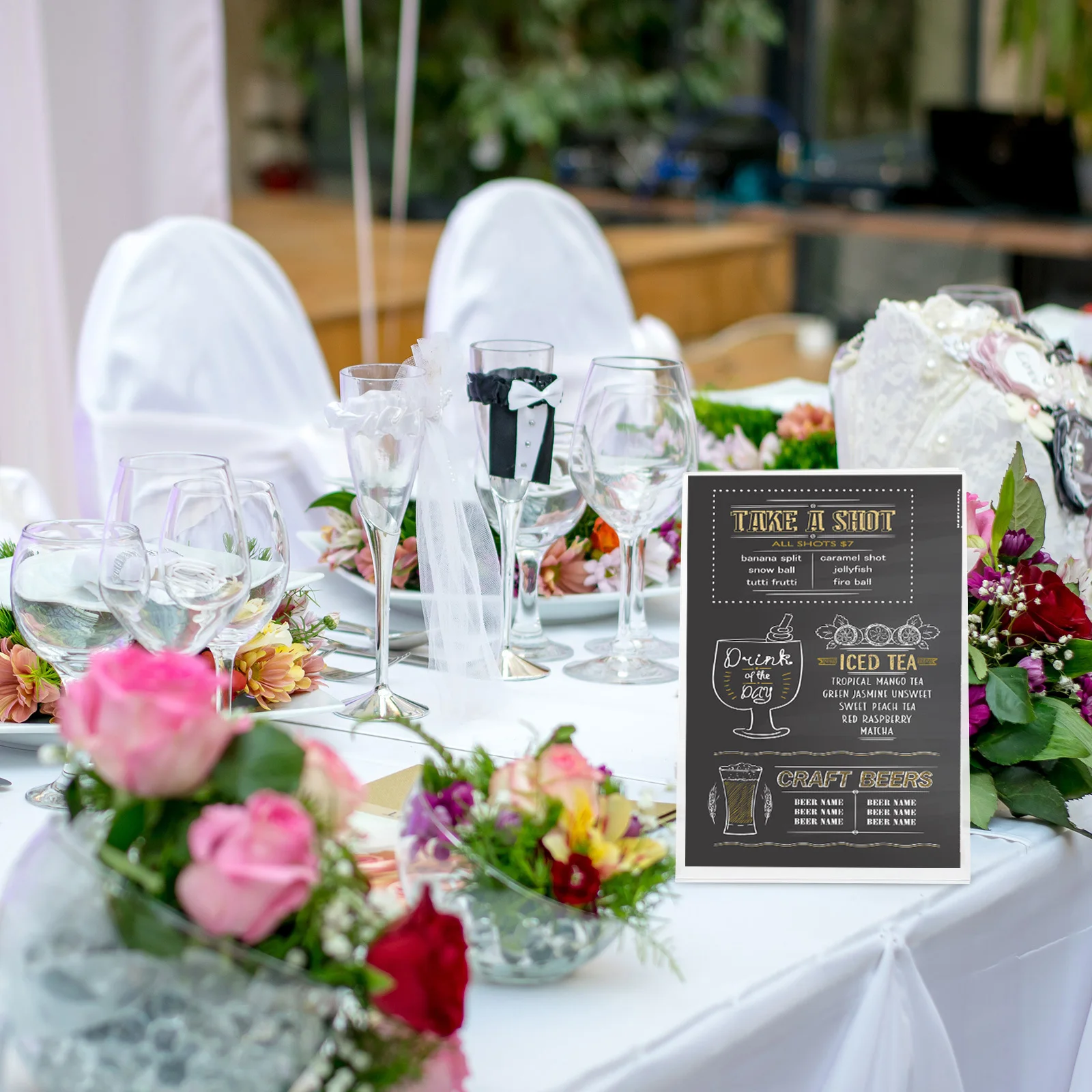 

2pcs Acrylic Sign Holder Clear Display Tabletop Menu Frame Business Card Stand Office Store Use Lightweight Portable Paper