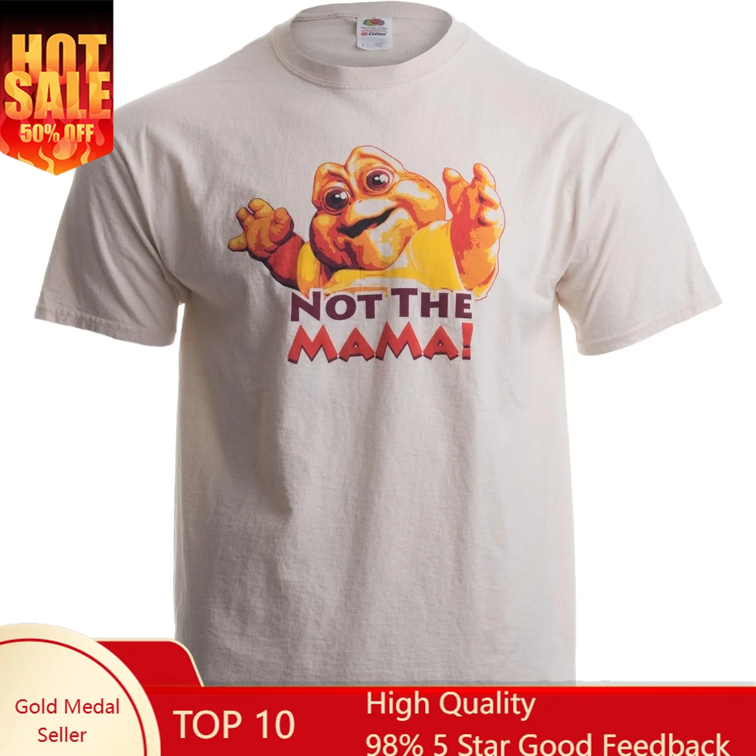 

NOT The Mama! Unisex T-Shirt / 90s Dinosaur TV Tribute Shirt