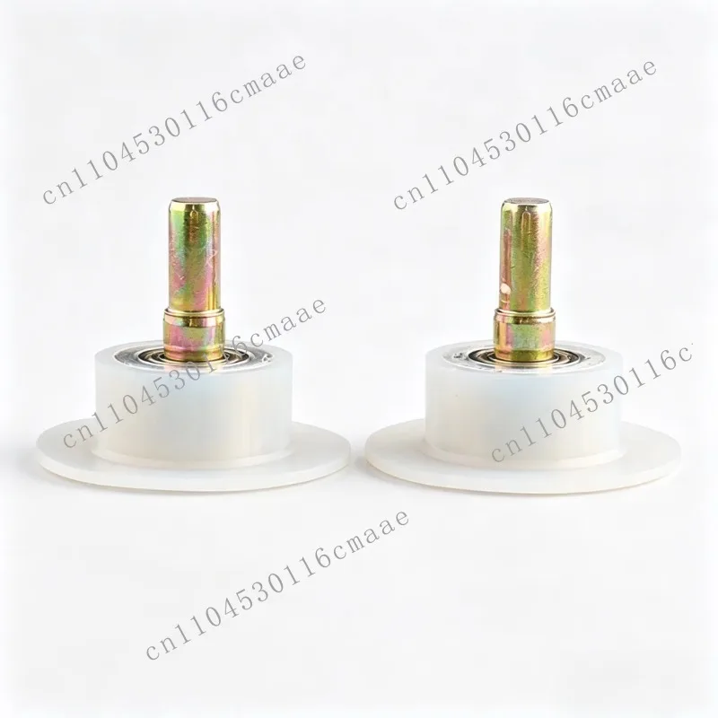 Pressing wheel auxiliary spare parts for profile wrapping machines, suitable for furniture production woodworking machinery