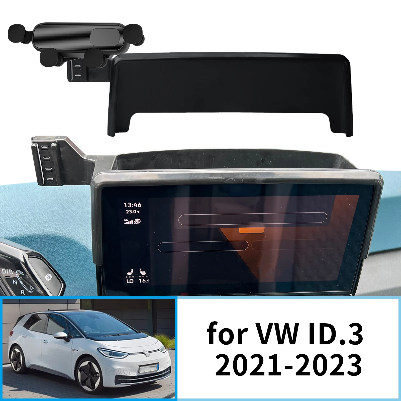 Car Mobile Phone Holder for VW ID.3 2021-2023 ID3 GPS Bracket Navigation Stand Auto Accessories