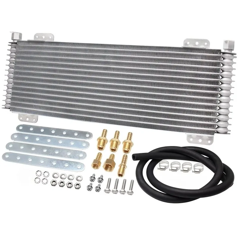 GM Transmission ATF Oil Cooler OEM LPD47391 For Pickup Truck Tractor Modify Long Heavy Duty Traction