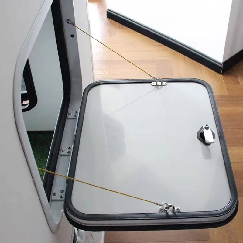 رائجة البيع بالجملة RV اكسسوارات قافلة باب الوصول متنقل الأمتعة الباب 700X400mm Rv الباب للتخييم #1