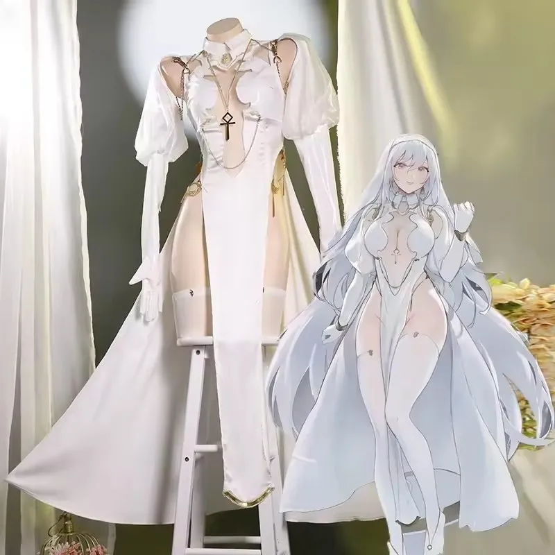 

Anime Nun PU Lingeries leather Cosplay Costume Angel Sexy Dress private photo shoots Halloween Costumes