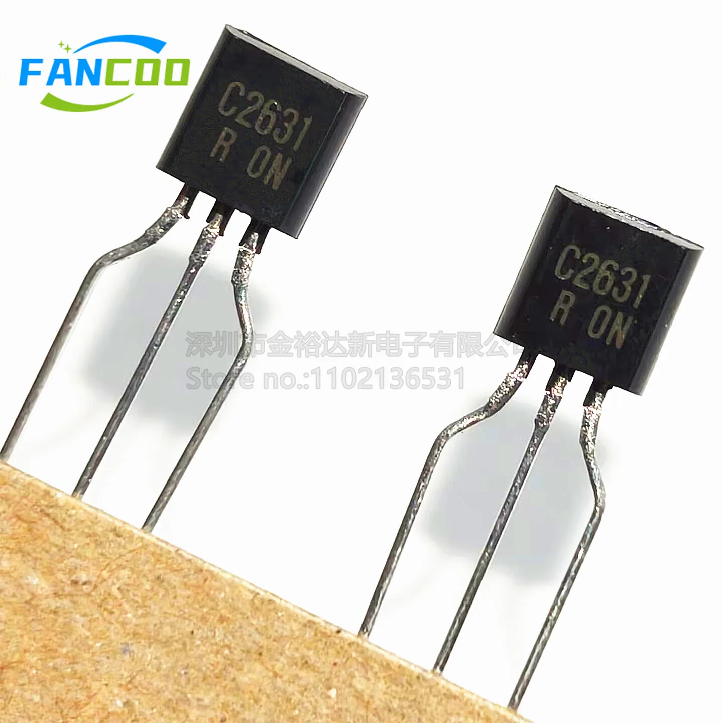 BS170 TO-92 MOSFET 830mW 60V 500mA  NEW Original C2631 2SC2631 C2631R C2631-R  Silicon NPN epitaxial planer type