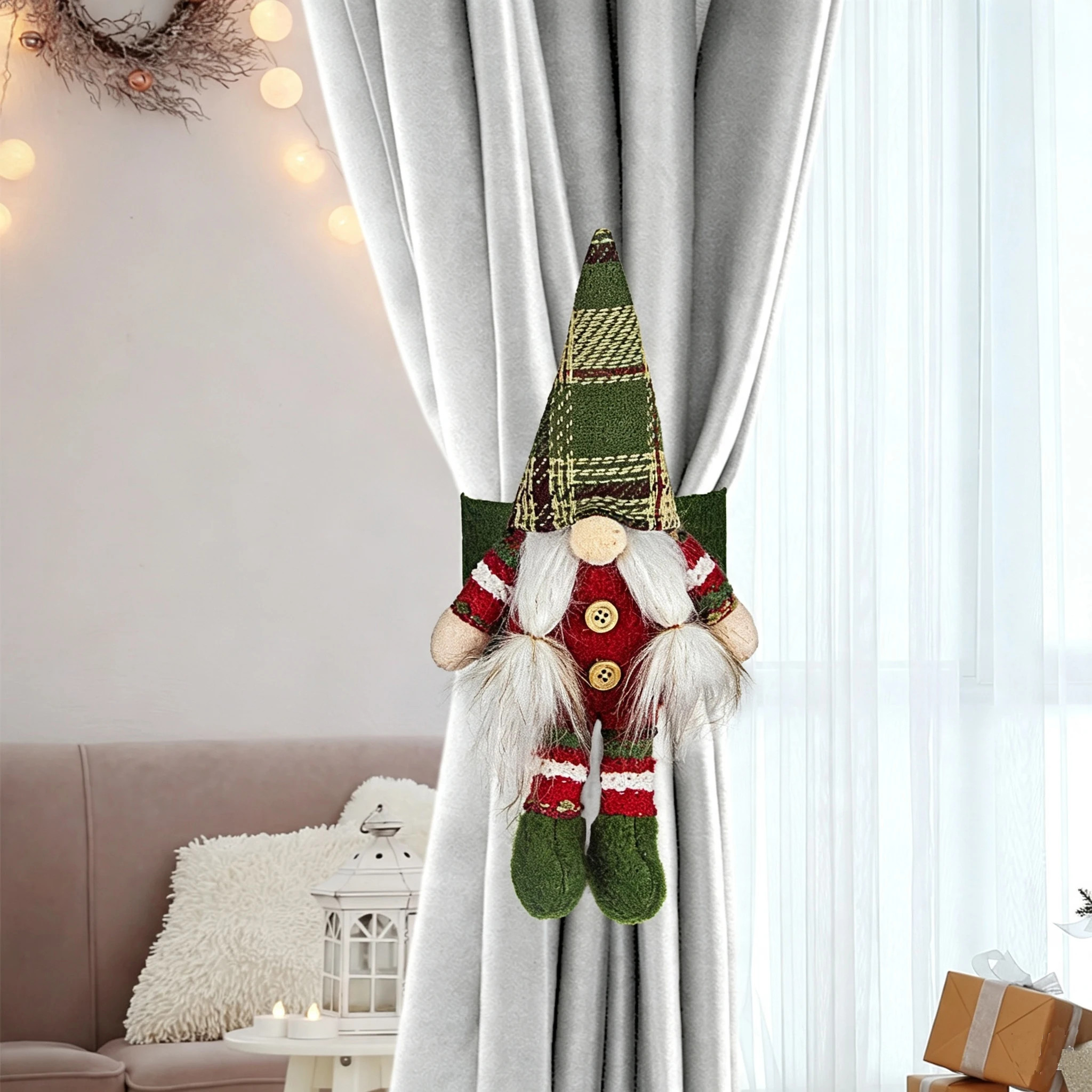 Cute Christmas Swedish Gnome C - Christmas Throw Blanket 评论和价格