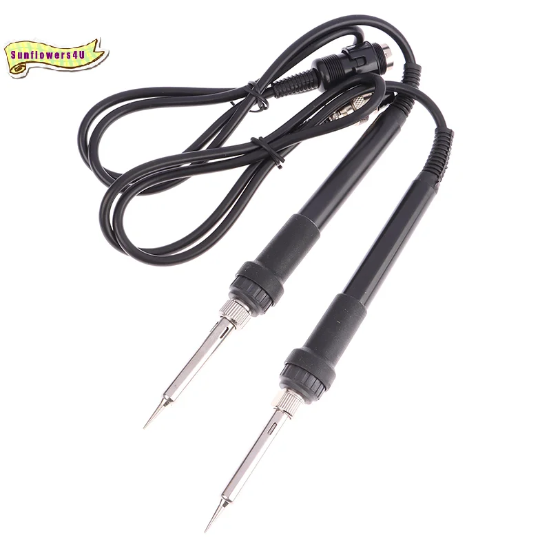 936 Electric Soldering Station 5pin Compact Design Soldering Iron for Travel Repair Kit and Emergency On-site Fixes