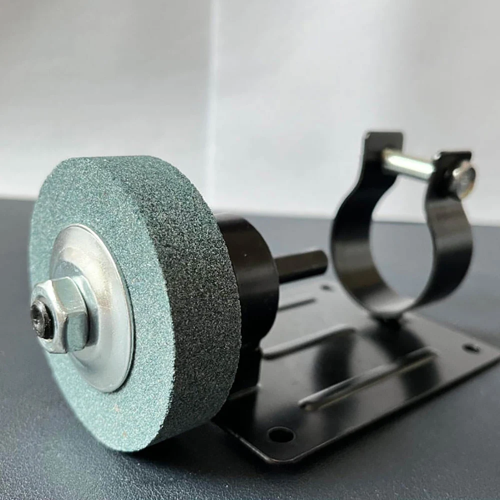 Rueda de pulido de piedra de 75mm, taladro eléctrico giratorio para amoladora de Metal, pulido conectado a herramienta abrasiva giratoria