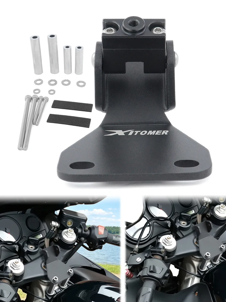 

Motorcycle GPS Mount Aluminum Navigation Bracket Adapter Phone Holder Bracket CBR600F CBR900RR CBR954RR 2000-2001 For Honda