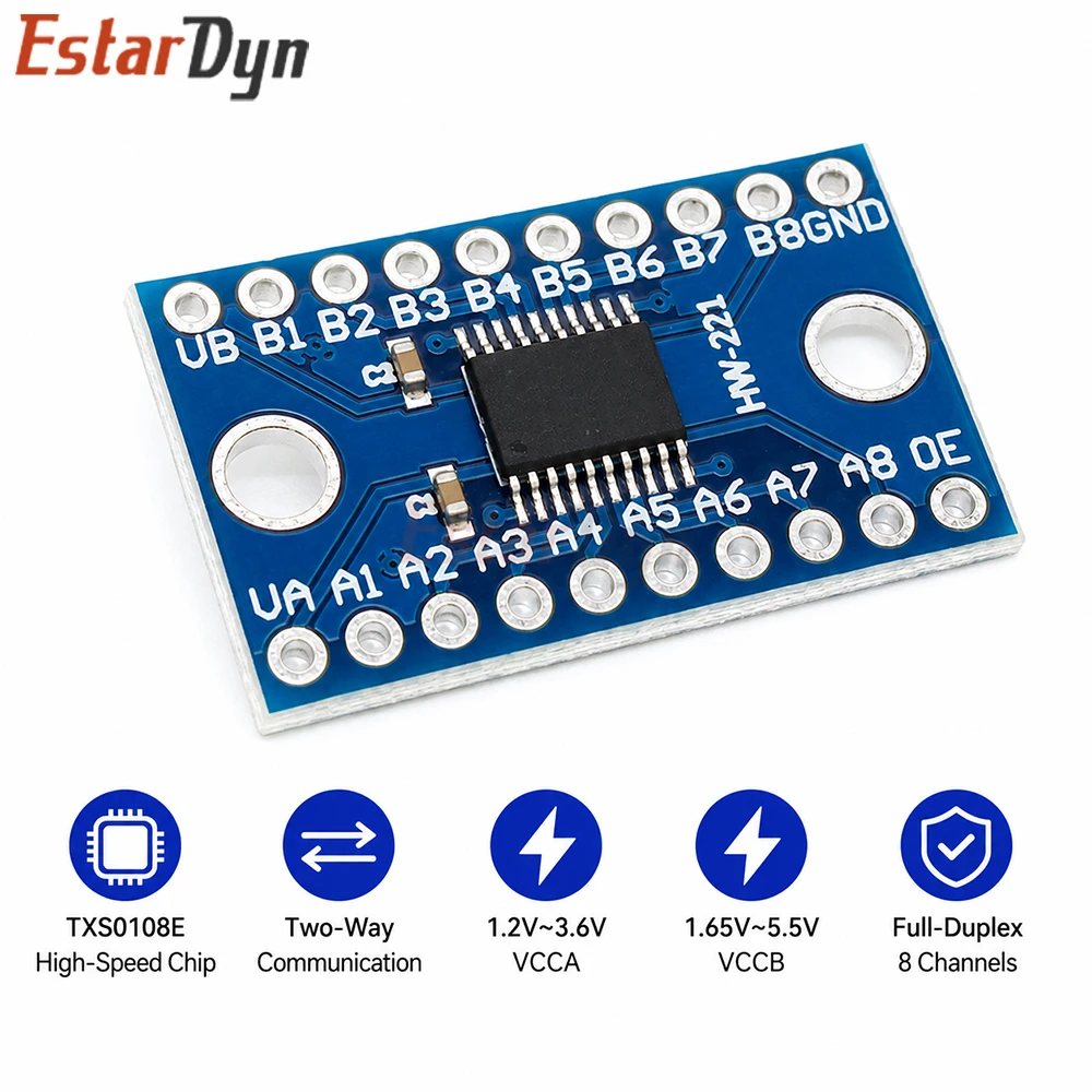 Estardyn TXS0108E TXB0108 8CH - Level Shifter 3.3V review and price