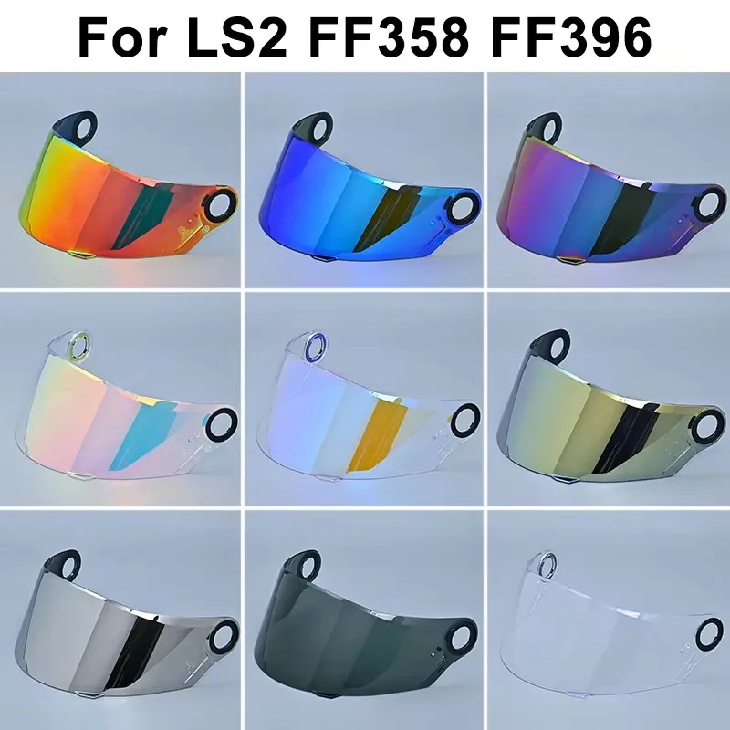 Helmet Visor for LS2 FF358 FF396 Full Face Motorcycle Helmet Visor Multi-coloroptional Lens Suitable for LS2 FF358 FF396 FF392