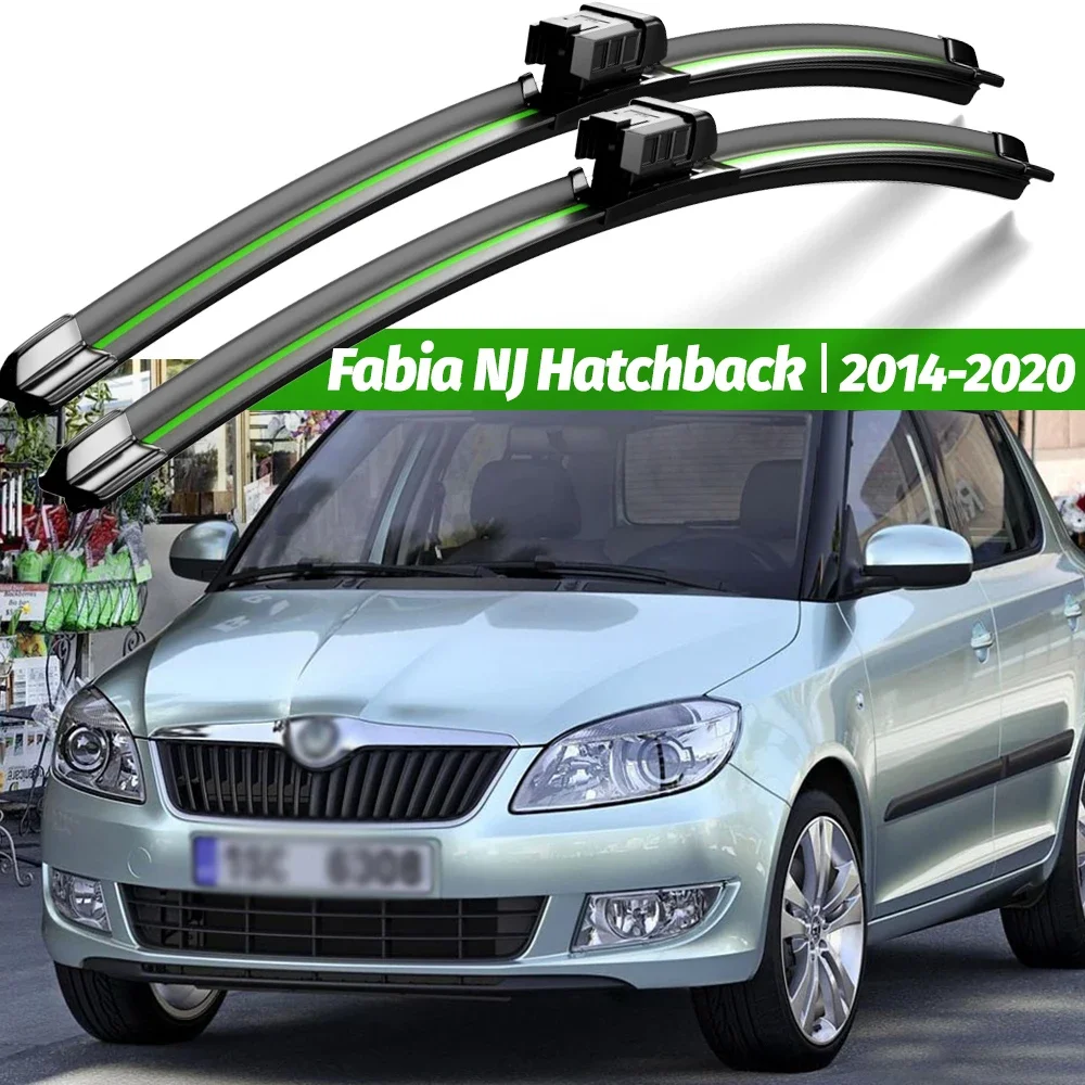 

Wiper LHD Front Wiper Blades For Skoda Fabia NJ Hatchback 2014 - 2020 2019 Windscreen Windshield Window 24"16" Accessories