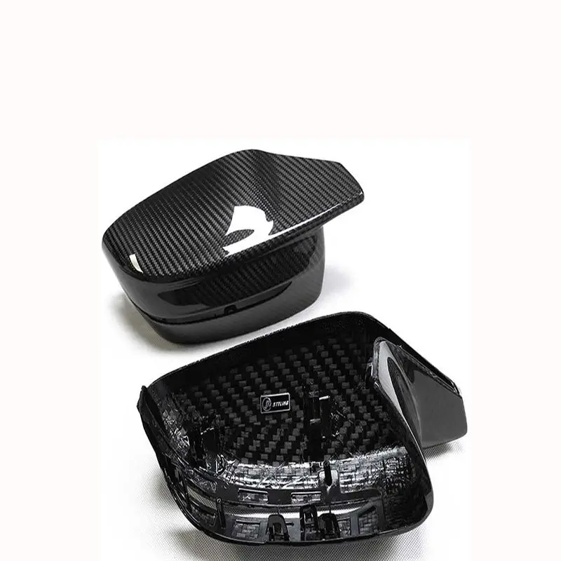 

Carbon Fiber Fibre Side Mirror Cover Caps for BMW M2 M3 M4 M240i M50 G80_82_83_87 Ture Factory Fitment