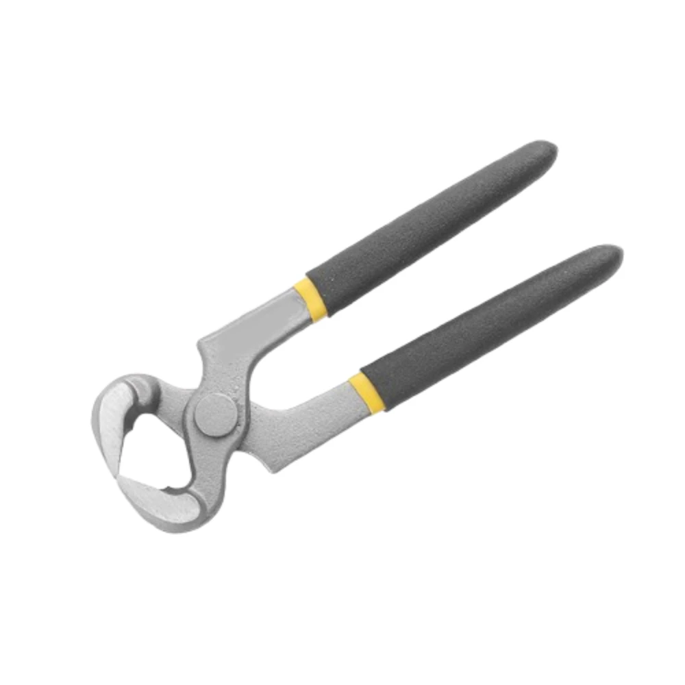 

6/8/10 Inch Flat-nose Pliers Non-slip Grips Flat Mouth Horse Hoof Nipper Industrial Grade Steel Nutcracker Carpenter's Pliers