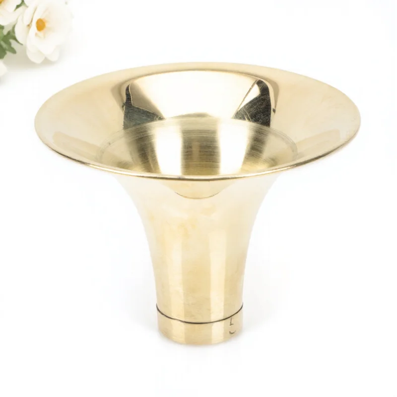 

Thickened Brass Suona Horn Replacement Accessory Durable Professional Simple Exquisite Polished Surface Practical For Suona