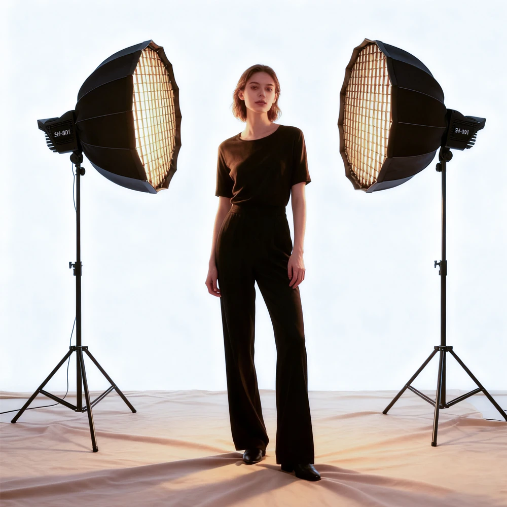 SH 90W 사진 촬영용 LED 비디오 조명, 소프트박스 조명용 주광색 밸런스 썬 램프, 인물 사진 플래시 스튜디오 액세서리