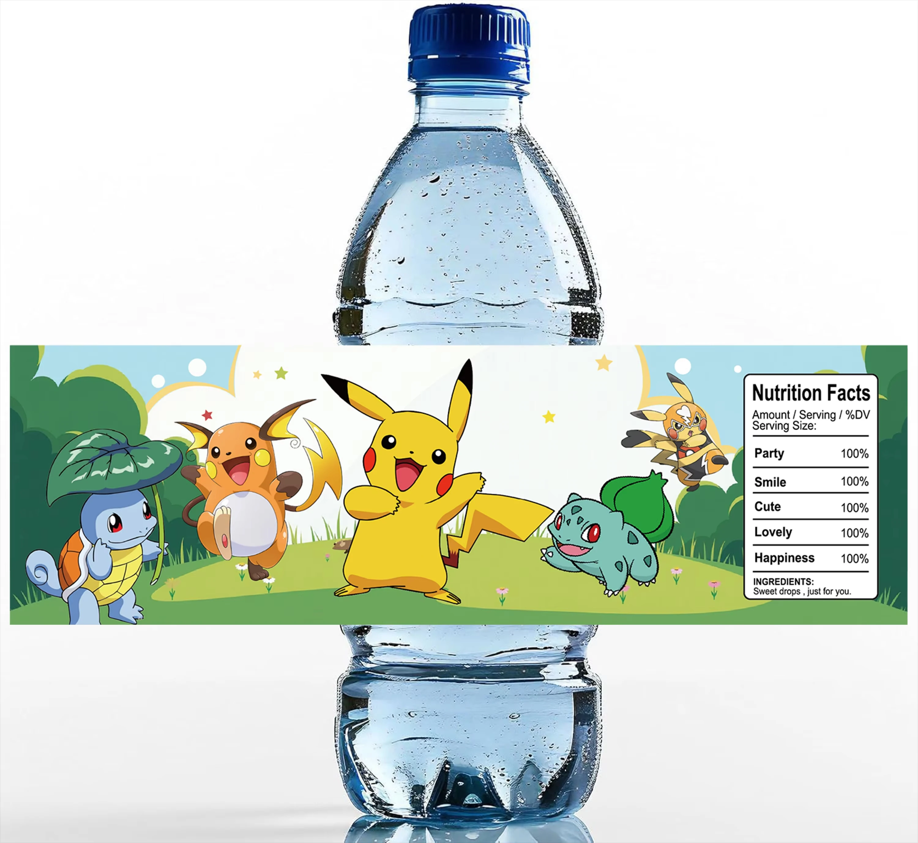 Pokémon-Themen-Partyartikel: Klatscharmbänder, Aufkleber, Luftballons, Partygeschenke, Goodie-Bag-Füller, Geburtstagsdekorationen