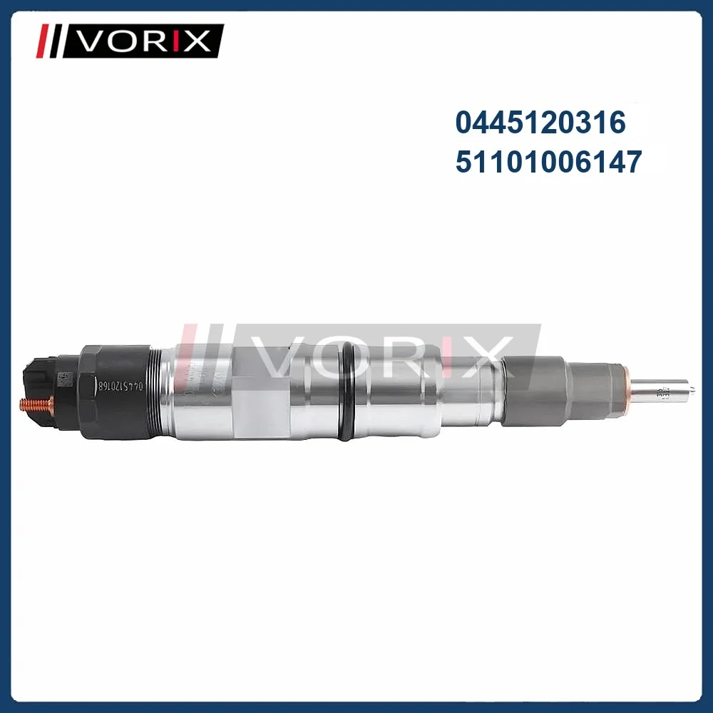 

0445120316 51101006147 Common Rail Diesel Fuel Injector for Man