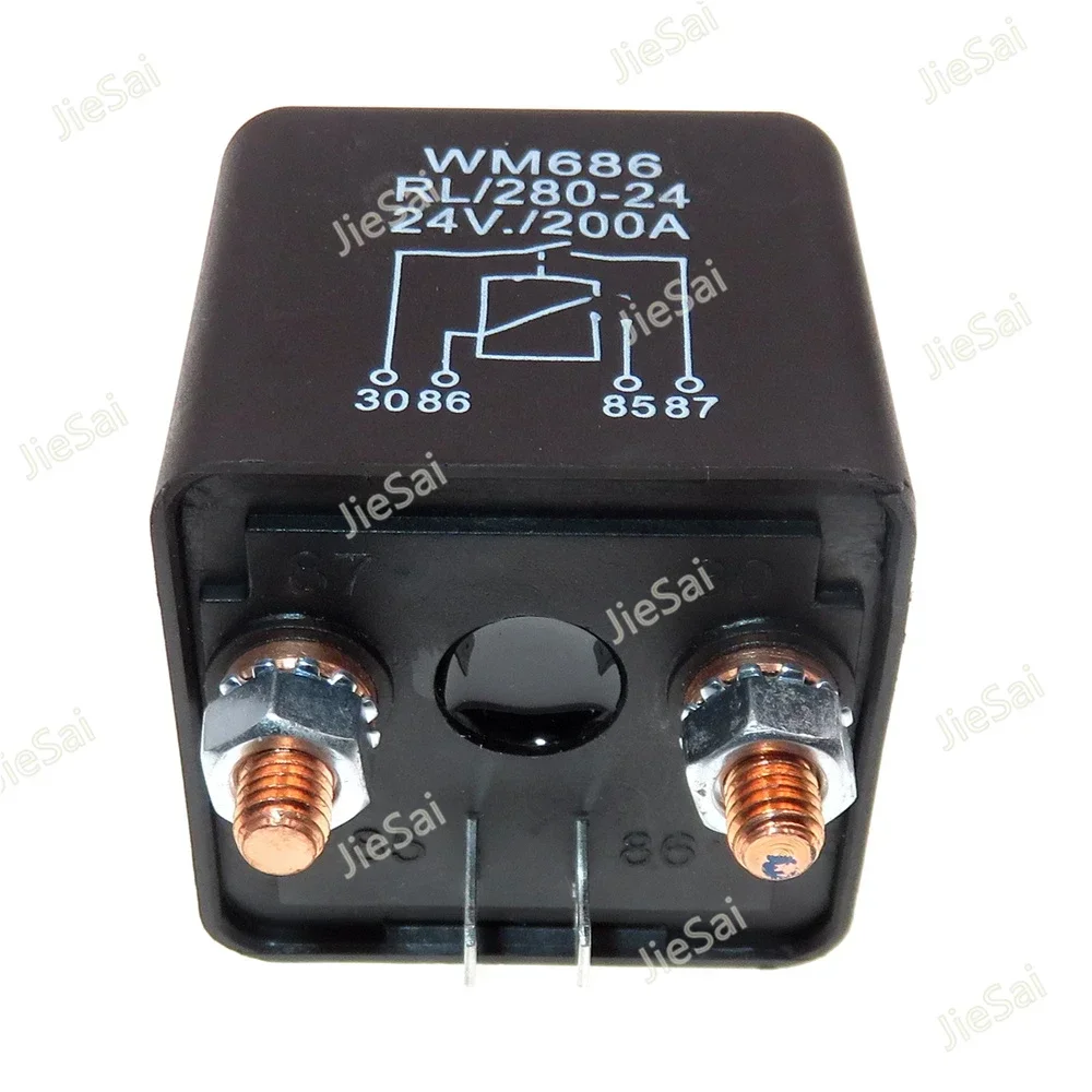 High Power Car Relay12-48VDC 120A Car Truck Motor Automotive Car Relay  starting Relays and continuous relay