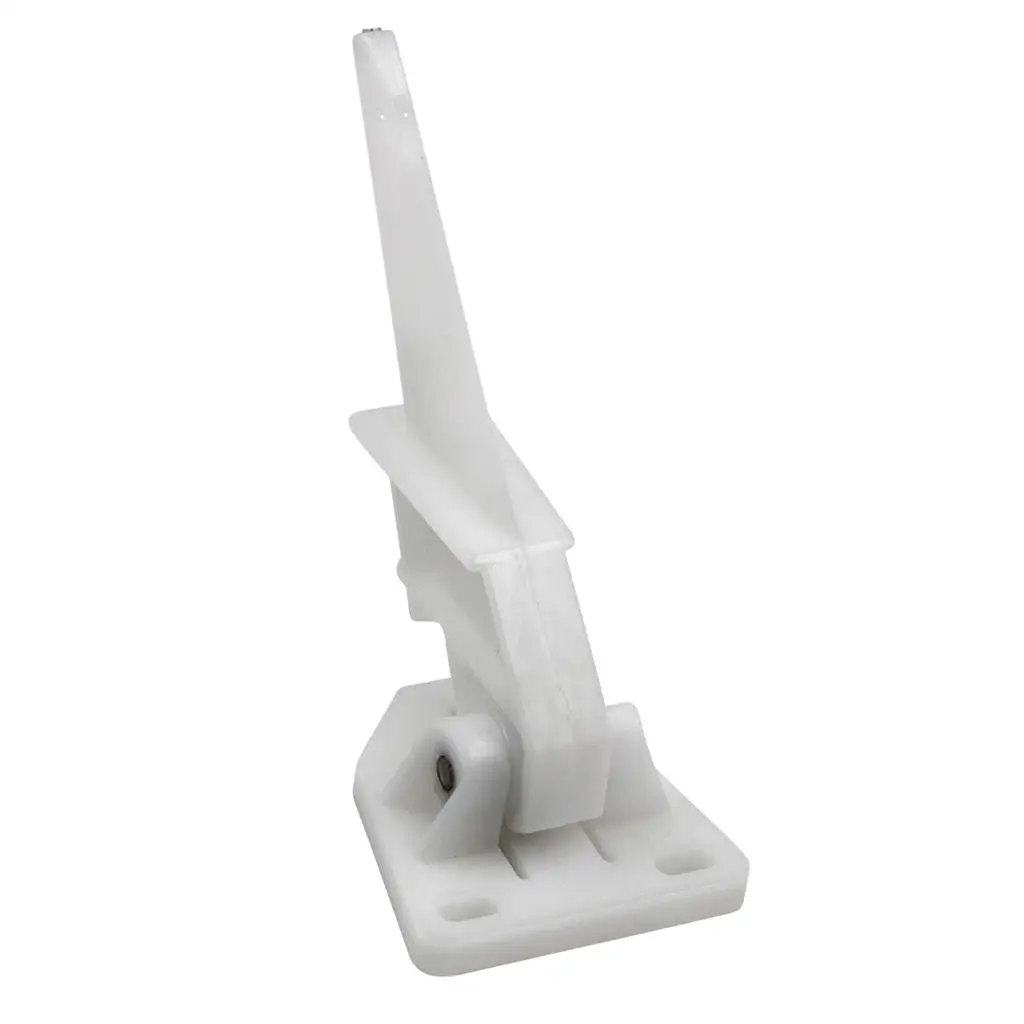 White Plastic Boat Universal Speedometer Pick Up Tube Pitot 0 MPH