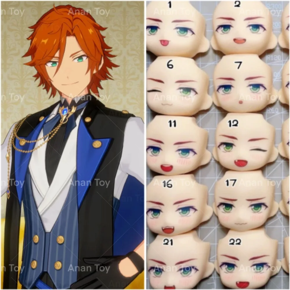 

MaM Faceplate Ob11 Ensemble Stars GSC Clay Man Face Water Sticker Handmade Doll Accessories Anime Game Cosplay