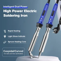 High-Power Electric Soldering Iron 80W/300W With Switch Fast Heating Adjustable Temperature Alloy Solder Electric Soldering Iron