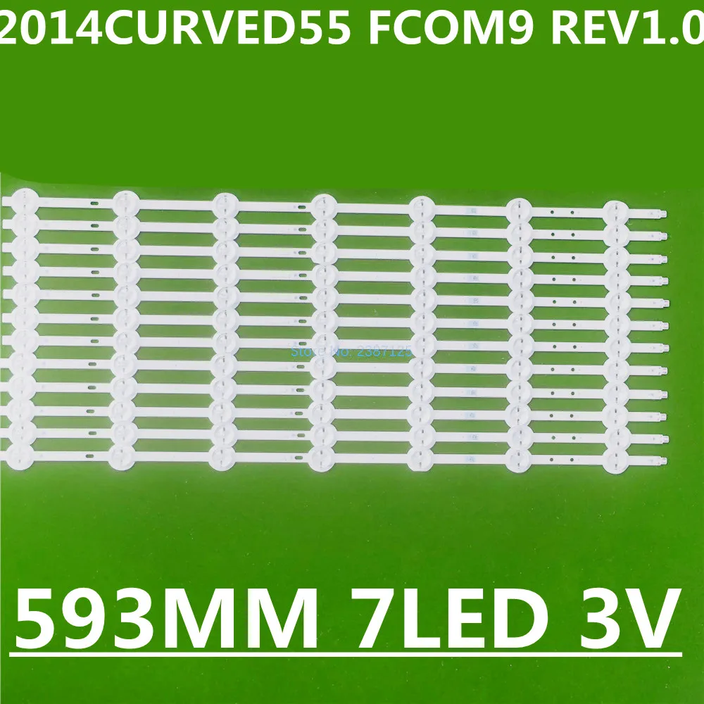 

LED Backlight Strip For L55H9600A-CU 2014CURVED55 FCOM9 REV1.0 55CA9550 TX-55CR430E LED55XT810X D D55A910U SVS550AA3 LTA550FW01