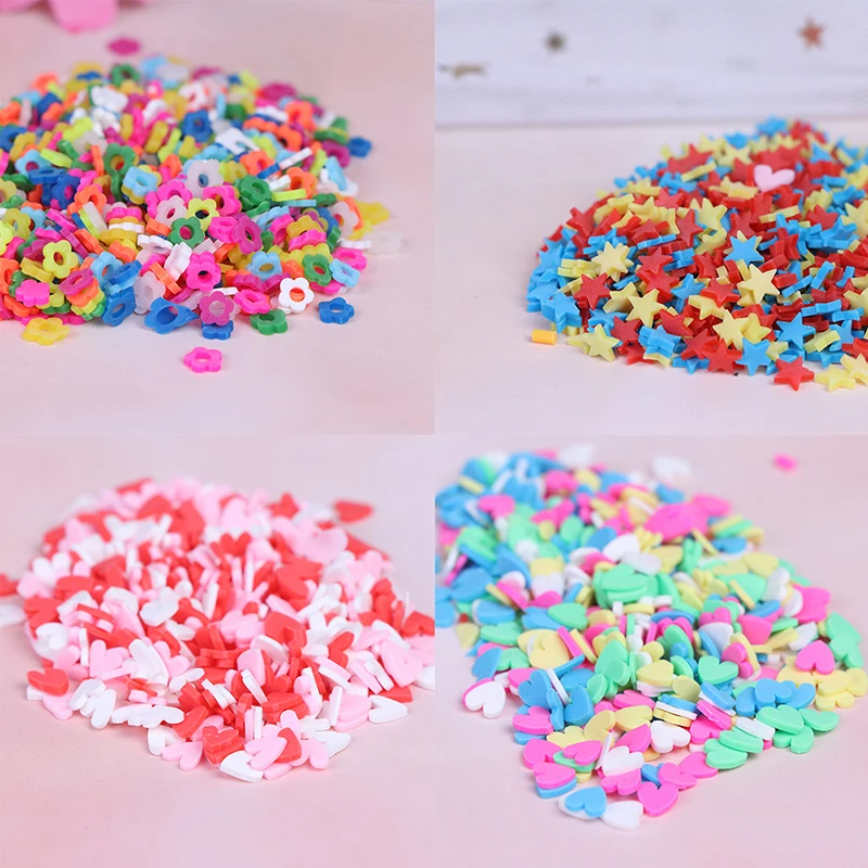 10G DIY Giả Rắc Trang Trí Cho Chất Nhờn Chất Độn Chất Nhờn Tiếp Tế Mô Phỏng Kẹo Bánh Tráng Miệng Đồ Chơi Slime Bùn Đất Sét Phụ Kiện