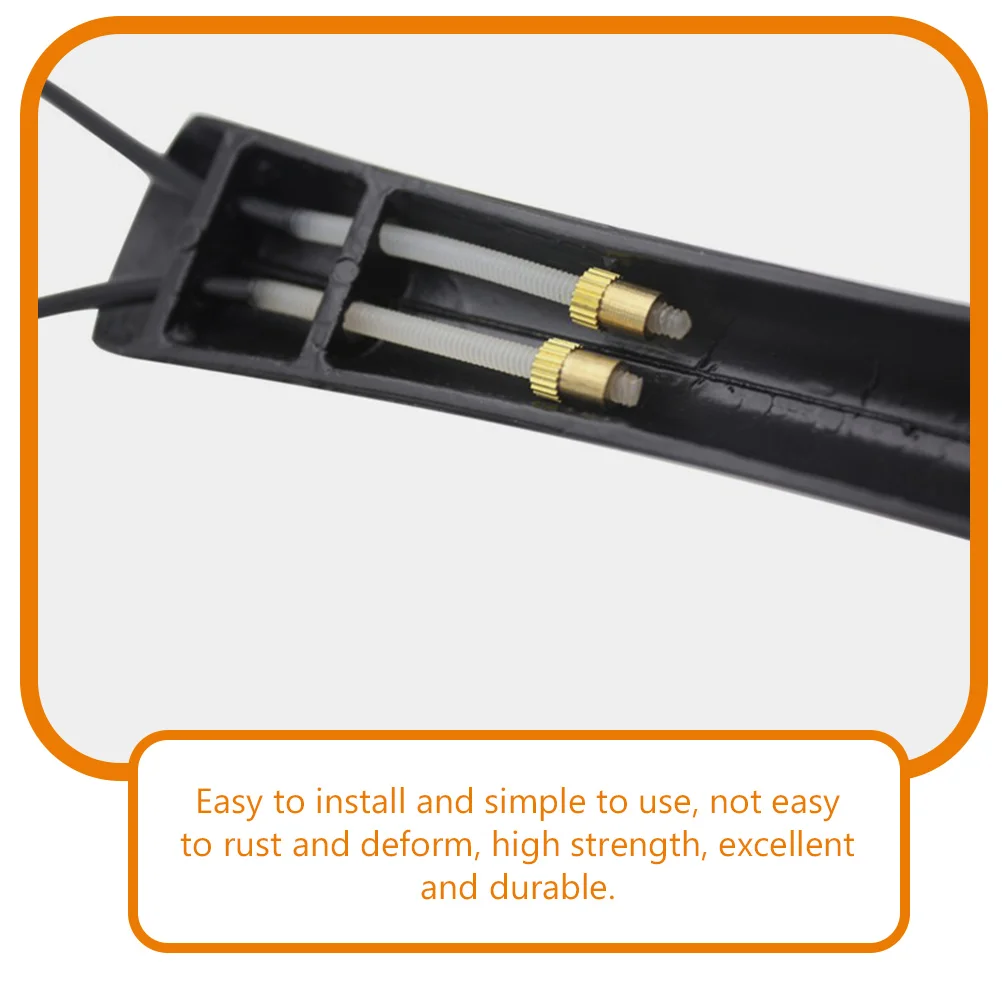 

1 Set Accessories Metal Tailpiece 4-Hole Replacement Durable String Board For Professional Pull Finetuner Cello Parts Cello