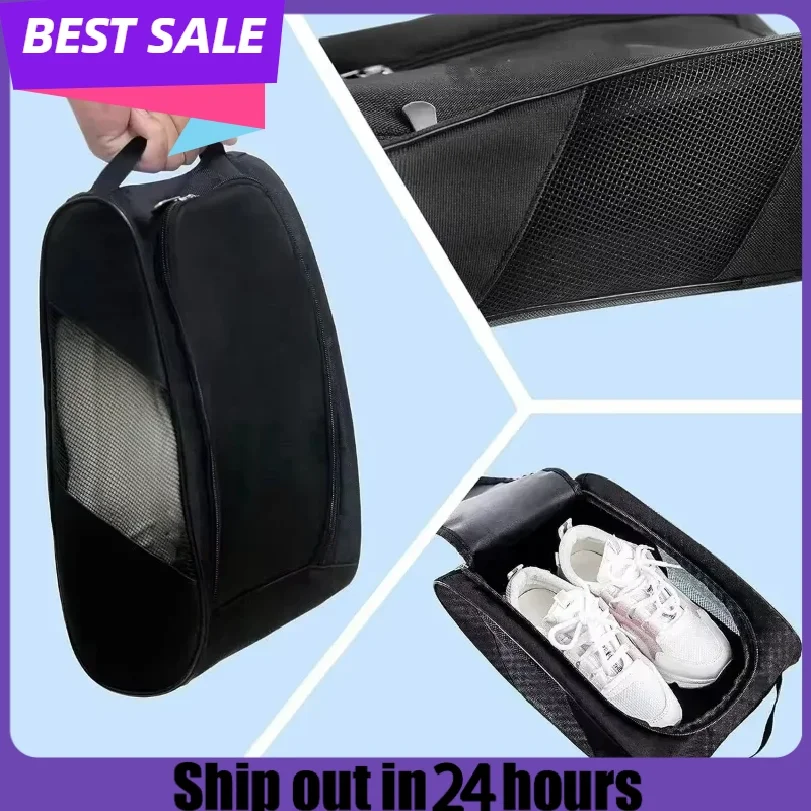 

Portable Football Boot Bag, travel storage bag running accessories Golf Football Basketball Shoe Bag for Men Women Boys Girls
