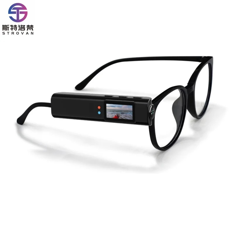 

Mini Digital Glasses High-Definition Wireless 4K IPS Screen for Motorcycle Action Hiking Travel