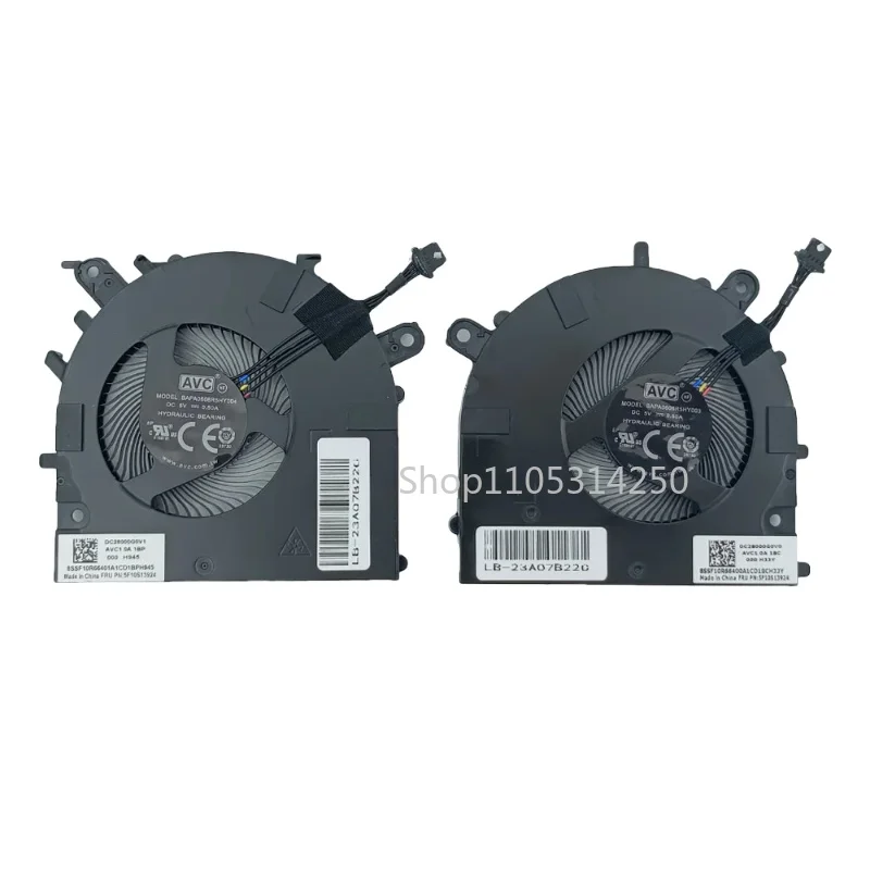 Laptop CPU GPU Cooling Fan For Lenovo Yoga Slim 7 Pro-14ITL5 82FX, Pro-14ACH5 82NJ 82NK 82MS 82N5 Notebook PC Cooler Radiator