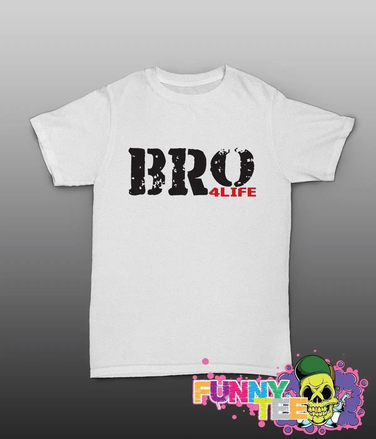 Newest Men'S Fashion  Bro T-Shirt Herren 01066 Bester Freund Bruder Geburtstag Barney Kodex Fun Lustig Summer Style