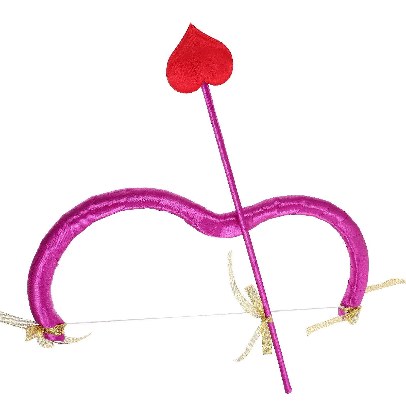 

1Set Cupid Arrow Prop Arch Design Cute Romantic Costume Accessory for Valentine Party Cosplay Stage Performance Decor