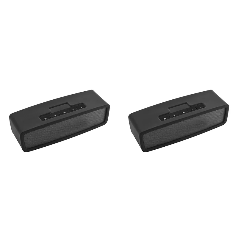 2X Protective Cover Portable Shockproof Anti-Fall Silicone Case For Bose- Mini 1/2 Bluetooth Audio-Y41A