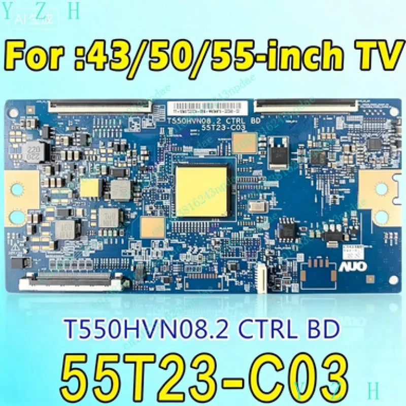 Placa T-con de repuesto T550HVN08.2 CTRL BD 55T23-C03 para Sony KDL-50W800C KDL-55W800C