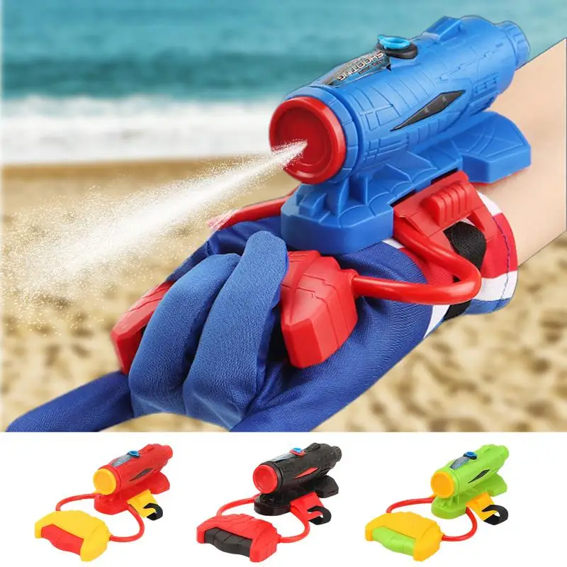 Giocattolo per spruzzi d'acqua da polso Spray Squirt Soaker Giocattolo da polso per bambini Piscina estiva Giochi da combattimento in spiaggia Giocattoli per piscina estiva