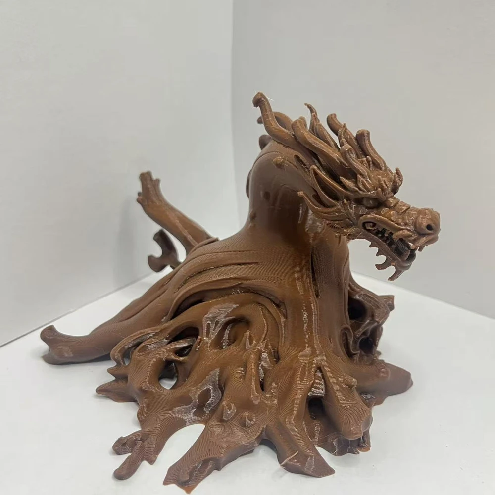 Estatua con Forma de Dragón, Diseño de Paisaje para Peceras Pequeñas, Refugio para Peces, Decoración para Peceras, Impresión 3D, Suministros para Refugios de Peces Pequeños