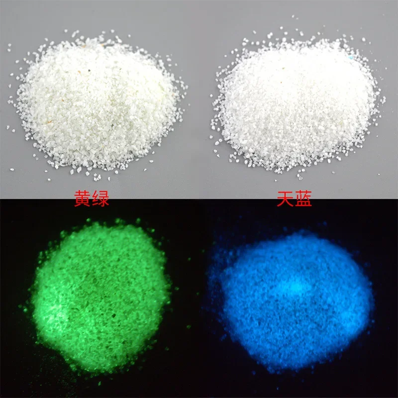 10g Luminous Sand Glowing In The Dark DIY Decoration Wishing Bottle Fluorescent Powder Glowing Bright Gravel Luminou Epoxy Resin