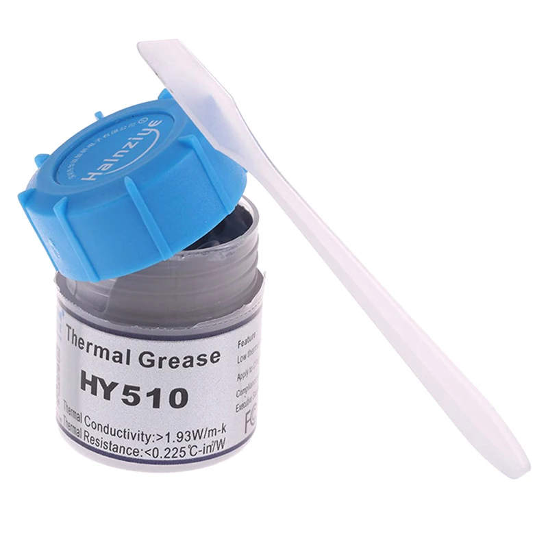 10g CPU Thermal Paste Nano Thermal Silicone Grease Computer Laptop Processor Cooling Gray Thermal Paste