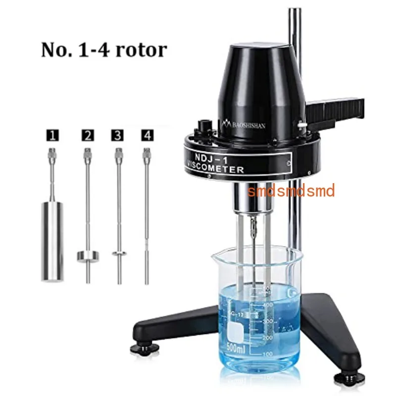 Rotary Viscometer Viscosity Tester 10-100,000mPa·s Fluidimeter Meter Newton Liquid Viscometer NDJ-1