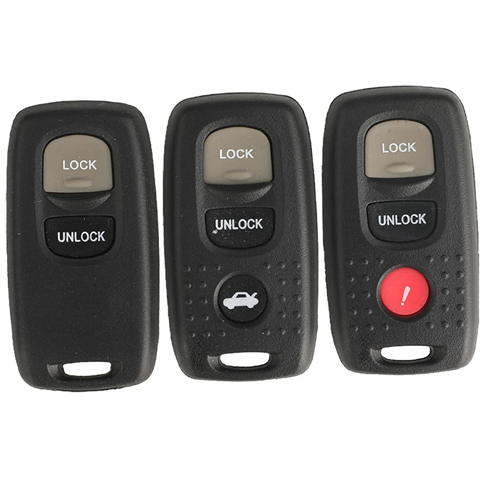 

Jingyuqin 2/3 кнопки чехол для дистанционного ключа для Mazda 2 3 6 323 626 пустой ключ без ключа брелок для ключа автомобиля