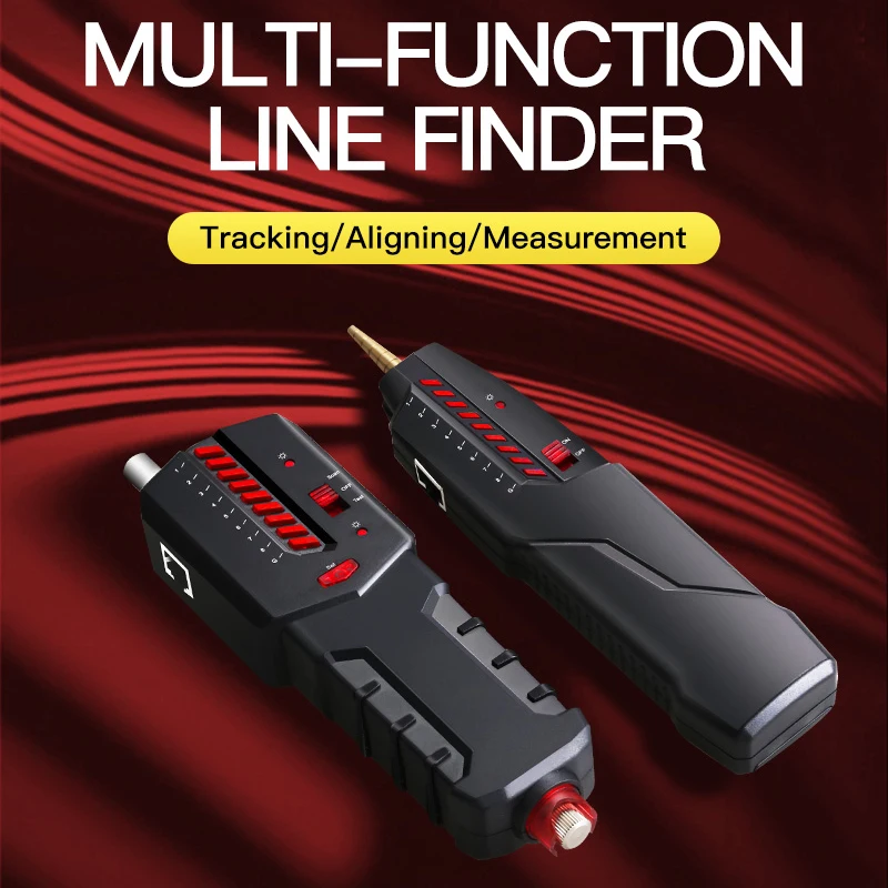 Draad Tracker Laser Licht Glasvezel Tester Led Poe Schakelaar Bnc RJ11 RJ45 Line Finder Draad Tracer Ethernet Lan Netwerk kabel Tool