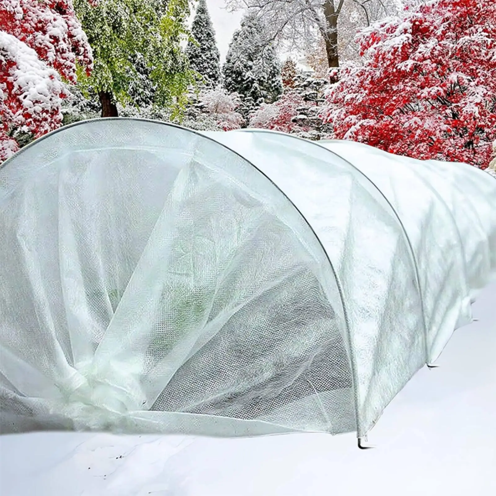 Anti-freeze blanket, cuttable, easy to install winter protection